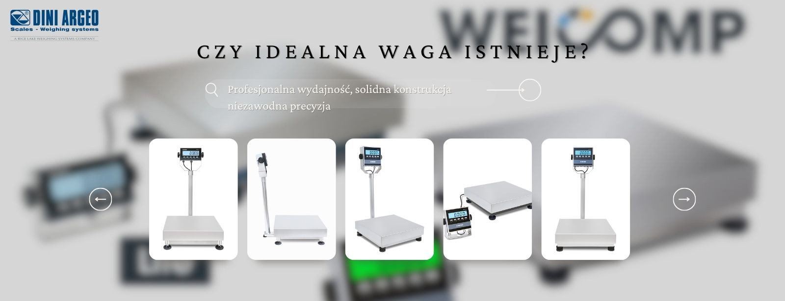 Wagi magazynowe Weicomp